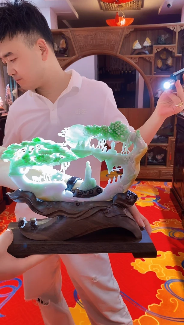 定制翡翠未镶嵌03/0810/W/悟道