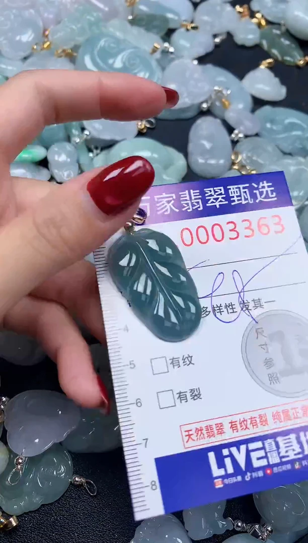 颈饰未镶嵌翡翠3363
