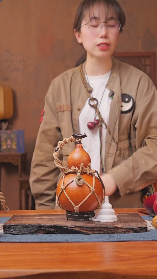 1466号链接精品大漆葫芦现货现发[一物一拍]