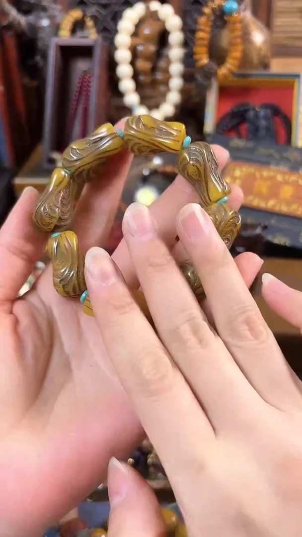 【闪购商品】蜜蜡颈饰未镶嵌闪购商品闪购商品闪购商品