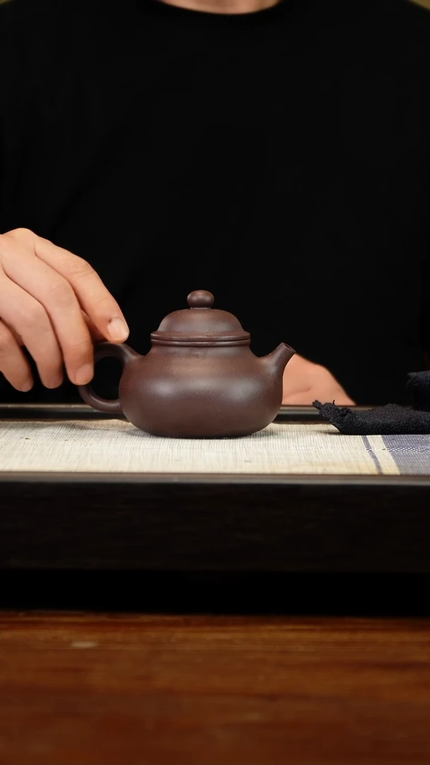 茶壶紫砂四底容天
