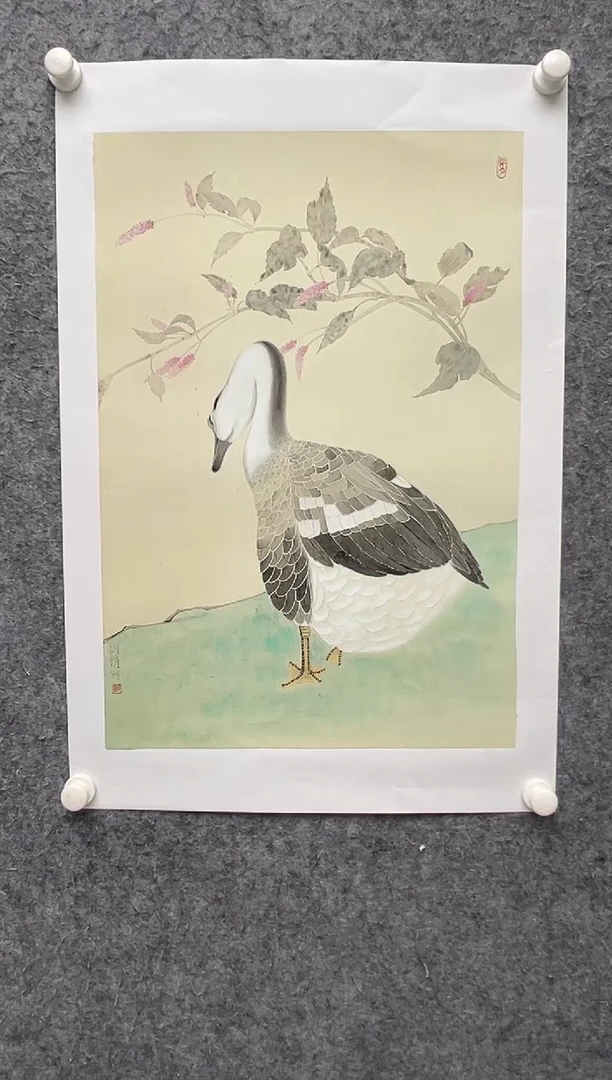 国画邹训精-2.5平尺-国画作品-GGyy