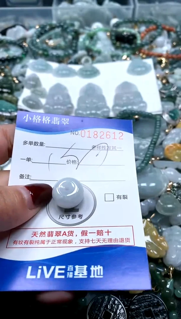 【闪购商品】翡翠颈饰未镶嵌闪购商品0182612