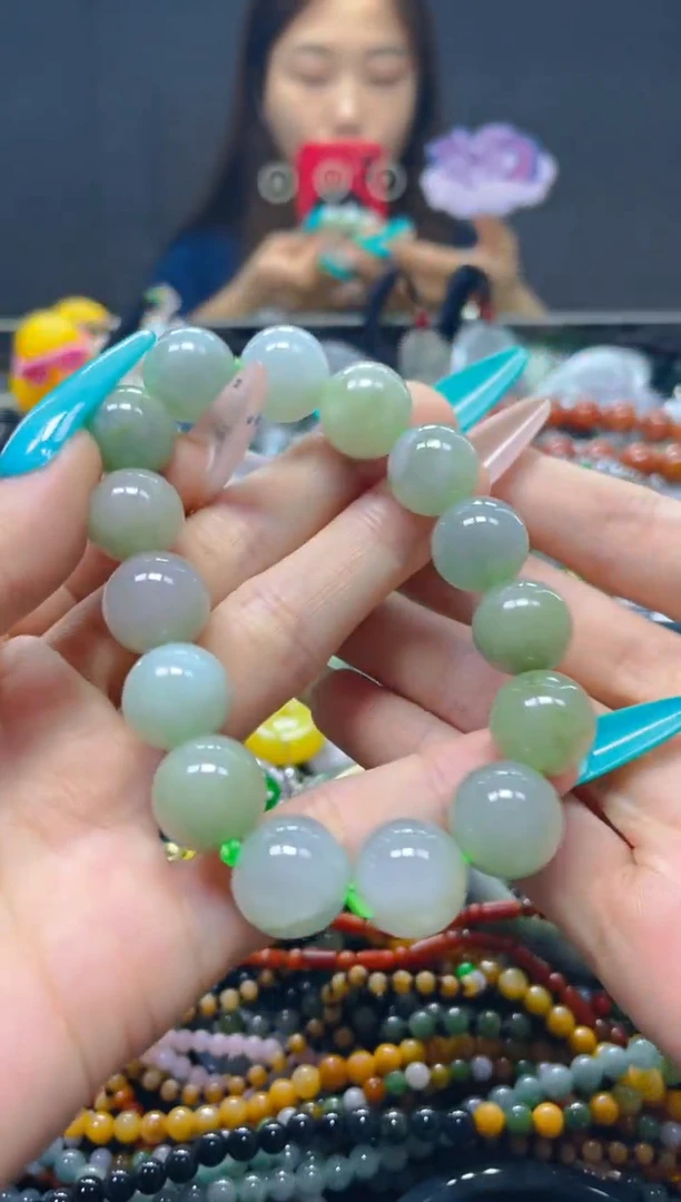 翡翠未镶嵌颈饰13MM/P/翡翠A货，一件也是批发价