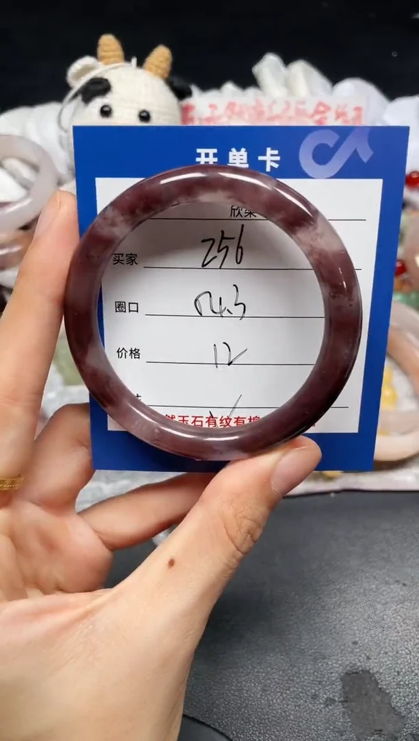 未镶嵌手镯石英质玉256