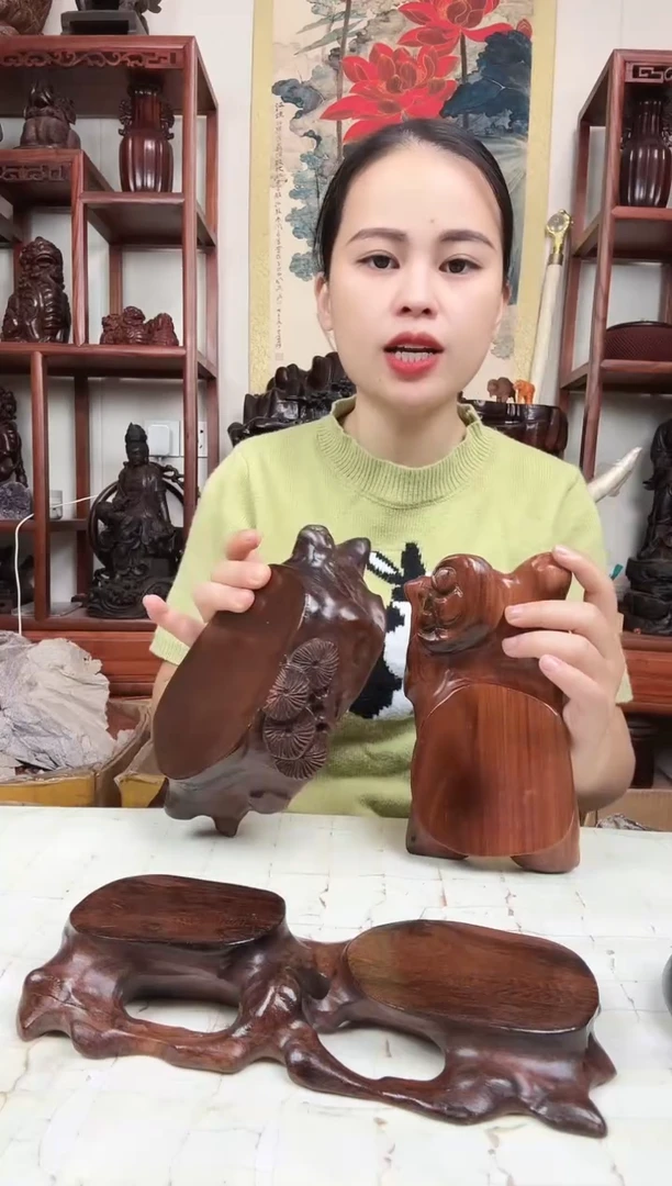 木与***进臻宝工艺随行底座