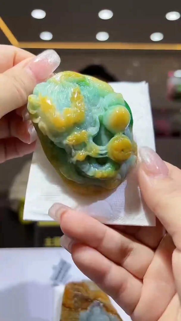 未镶嵌定制翡翠33/0103/C/龙