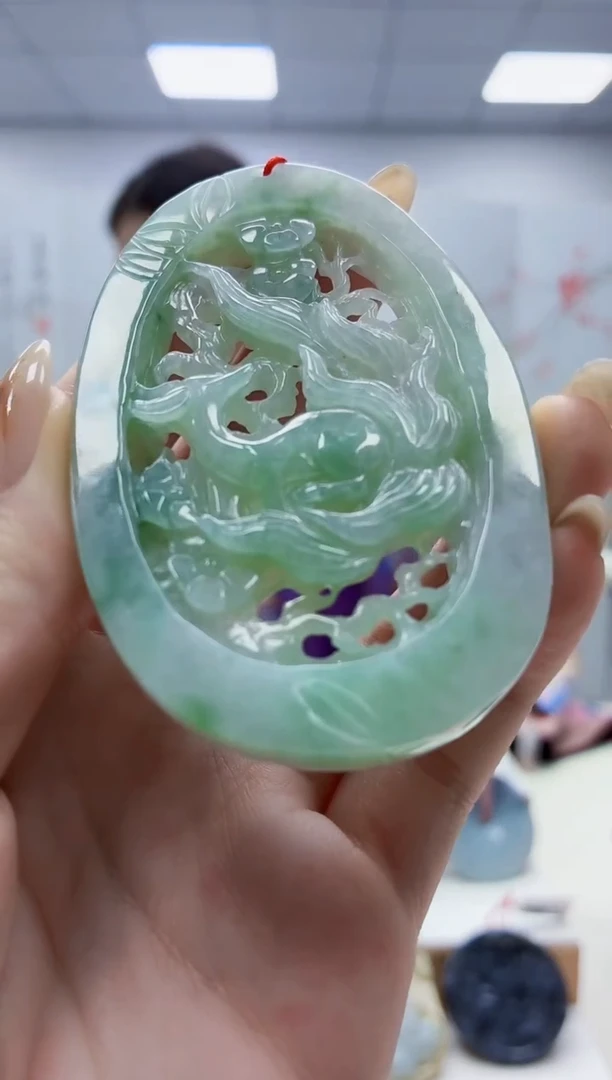 未镶嵌定制翡翠4812jw-毛货挂件11