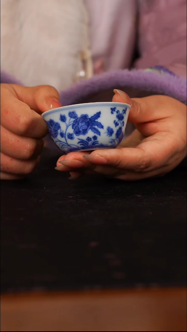 望月怀古陶瓷主人杯