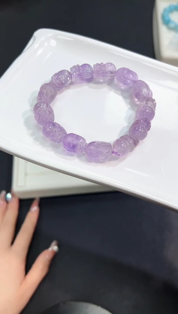 【闪购商品】水晶手串未镶嵌74h多样性发其一/1条默认微瑕