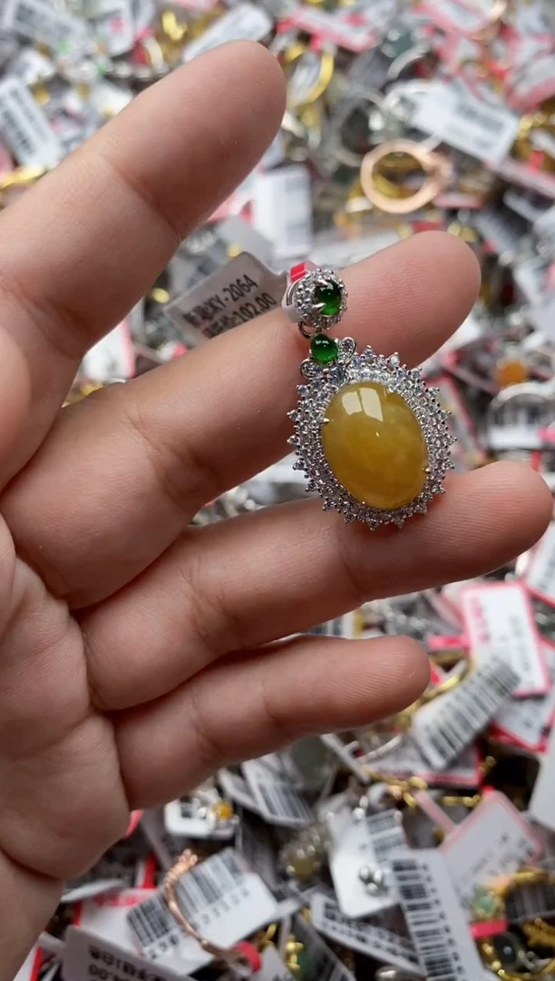 【闪购商品】翡翠戒指银S925镶嵌44444---6