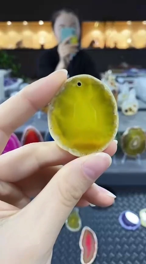 未镶嵌颈饰玛瑙/玉髓暖*羊玛瑙