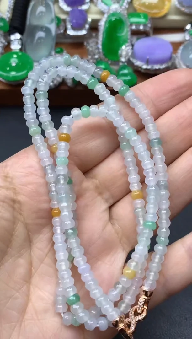 颈饰未镶嵌翡翠137-中国好珍宝