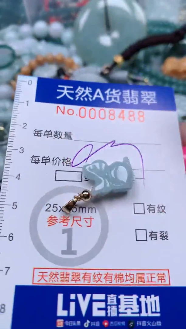 【闪购商品】翡翠颈饰未镶嵌00008488