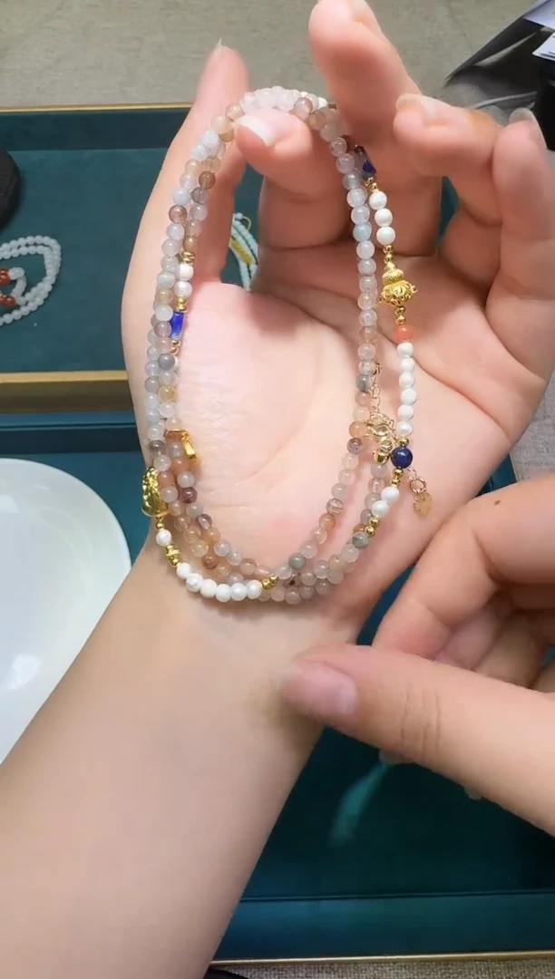 未镶嵌手链水晶多样性发一件 305