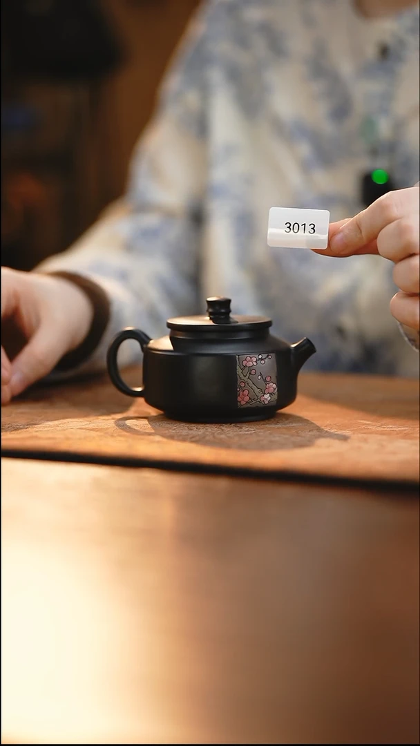 雲梦茶器紫陶茶壶3013