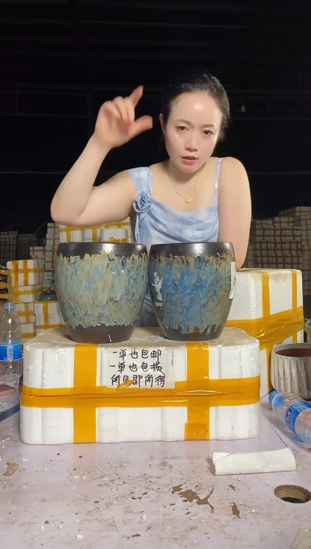 宜兴紫砂粗陶花盆18/20