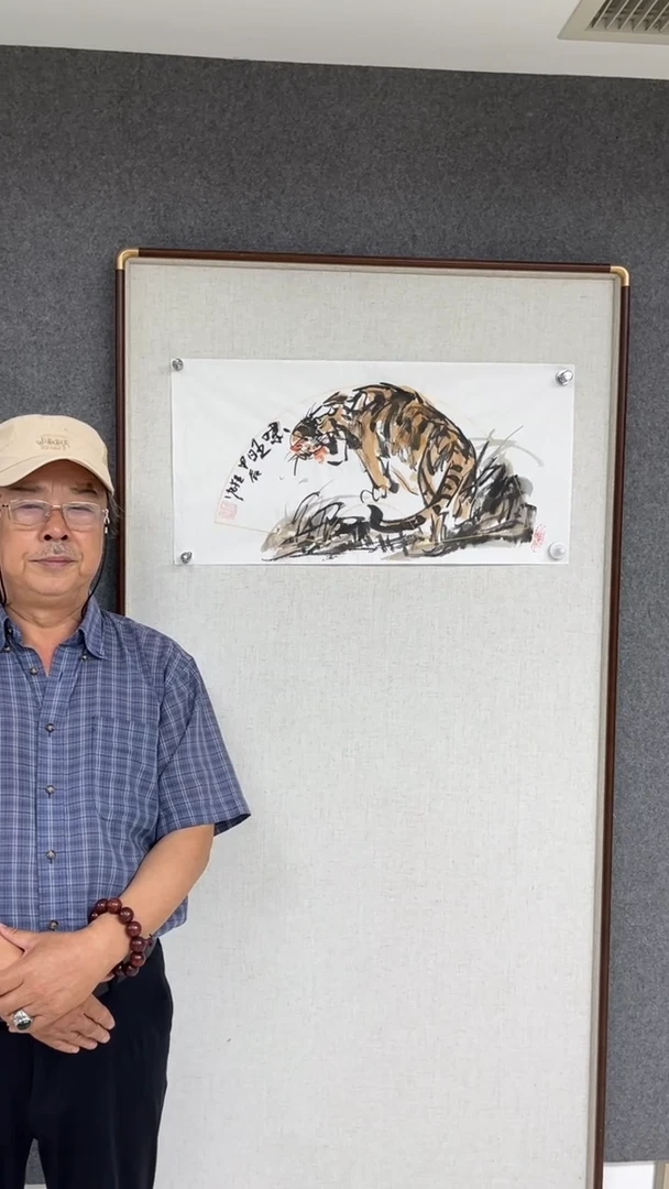 国画封晓阳老师小扇面