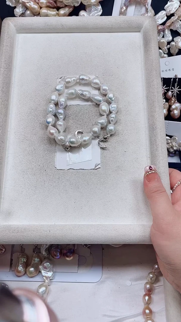 未镶嵌项链淡水珍珠【纯恬饰品】