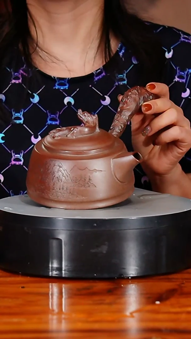 宜兴原矿紫砂壶茶壶370C