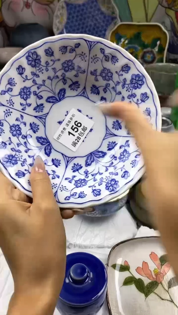 瓷片弓*瓷色工艺品品品品156