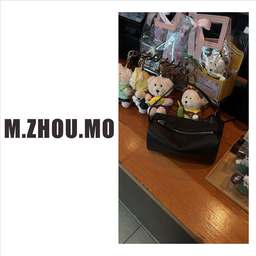 M.ZHOU.MO 笔筒包手拎单肩斜跨包 极简高级百搭