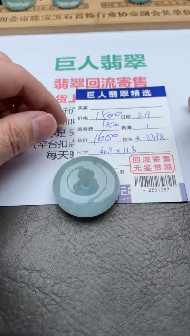 【闪购商品】翡翠颈饰未镶嵌-12501097