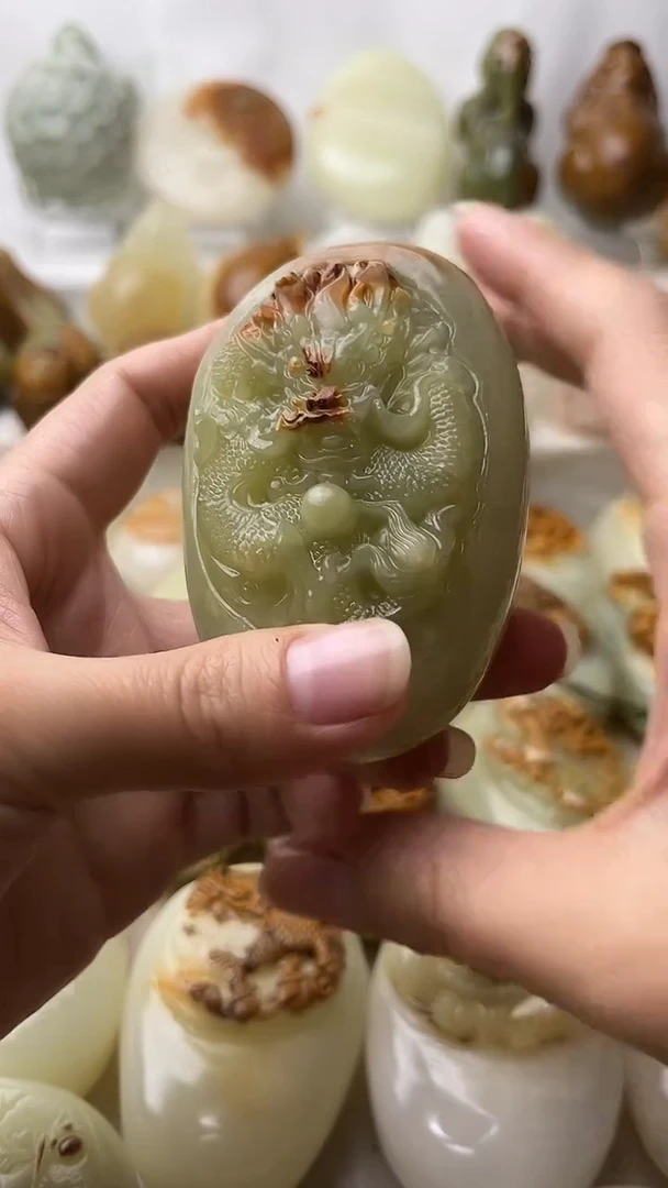 石材古青石棉纹正常不退换龙护主