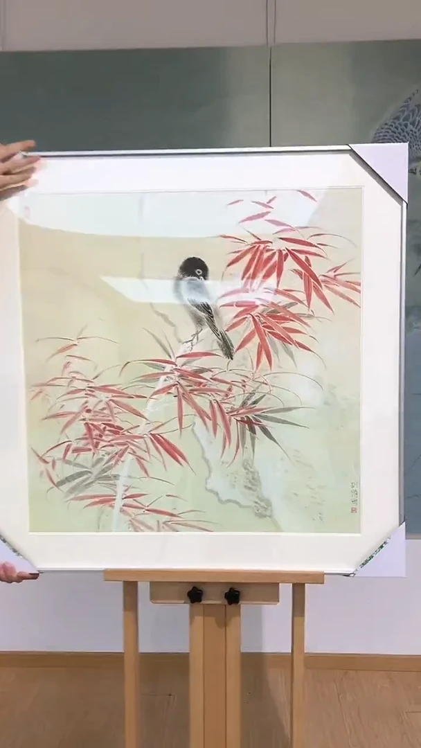国画邹训精-4平尺-国画作品-x