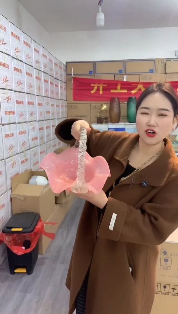 【闪购商品】琉璃昕洋花器R-品8