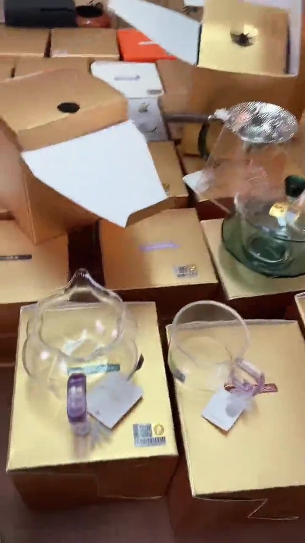 晶彩/纳福茶海/浅紫+清禾杯/浅紫/一只