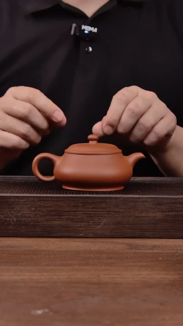 茶壶紫砂红清水明炉200CC