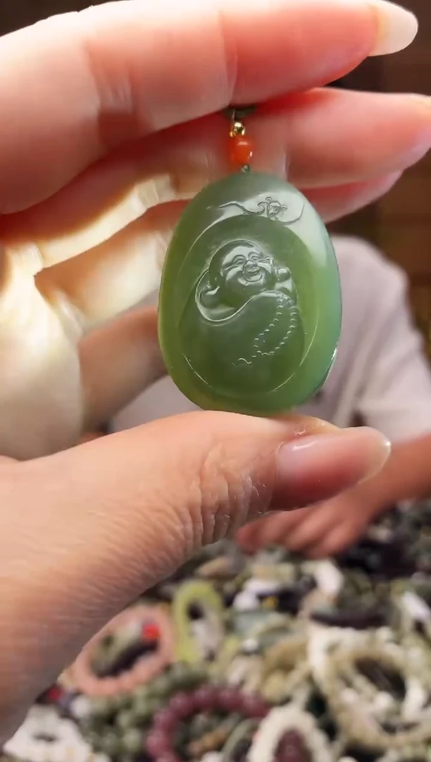 颈饰未镶嵌和田玉多样性发货，拍一发一