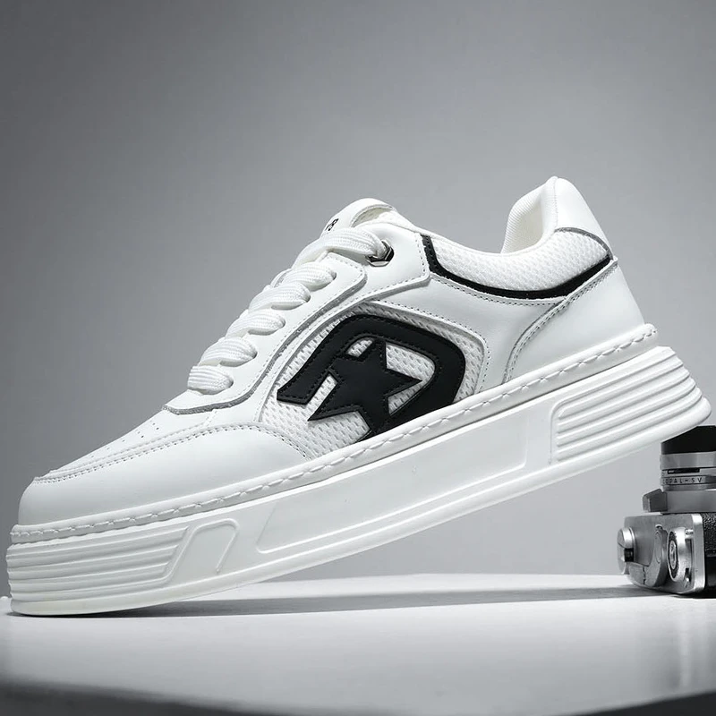 路易弗狄季鞋子男鞋发泡厚底透气休闲潮流保暖时尚厚底休闲鞋