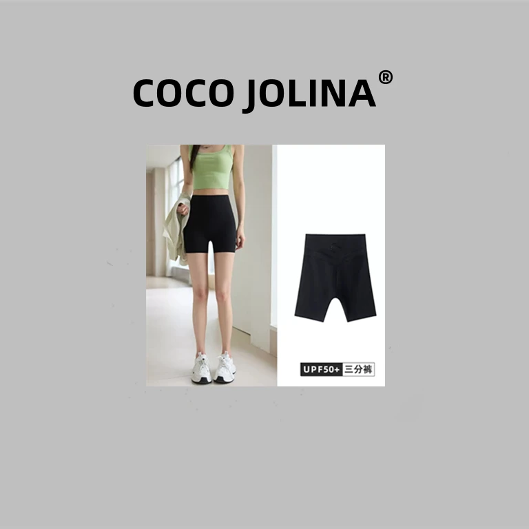 D COCO JOLINA 新款时尚三分平角打底裤