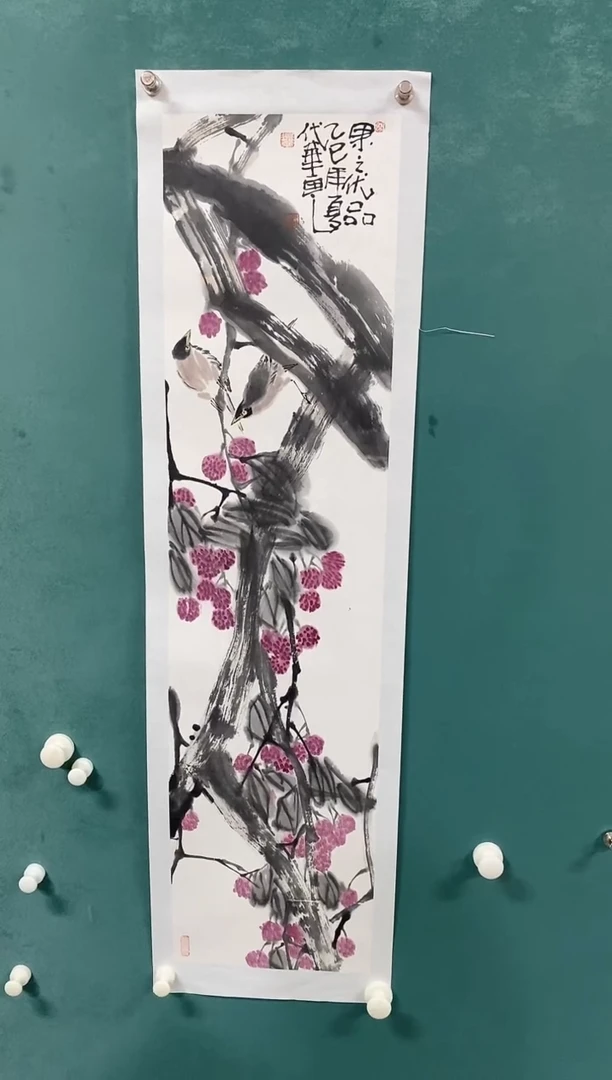 国画欧阳石坚老师作品福利