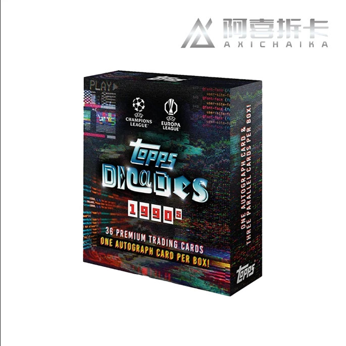 【拆盒】2025 Topps 时代 欧战90年代 球星卡（下单默认代拆）