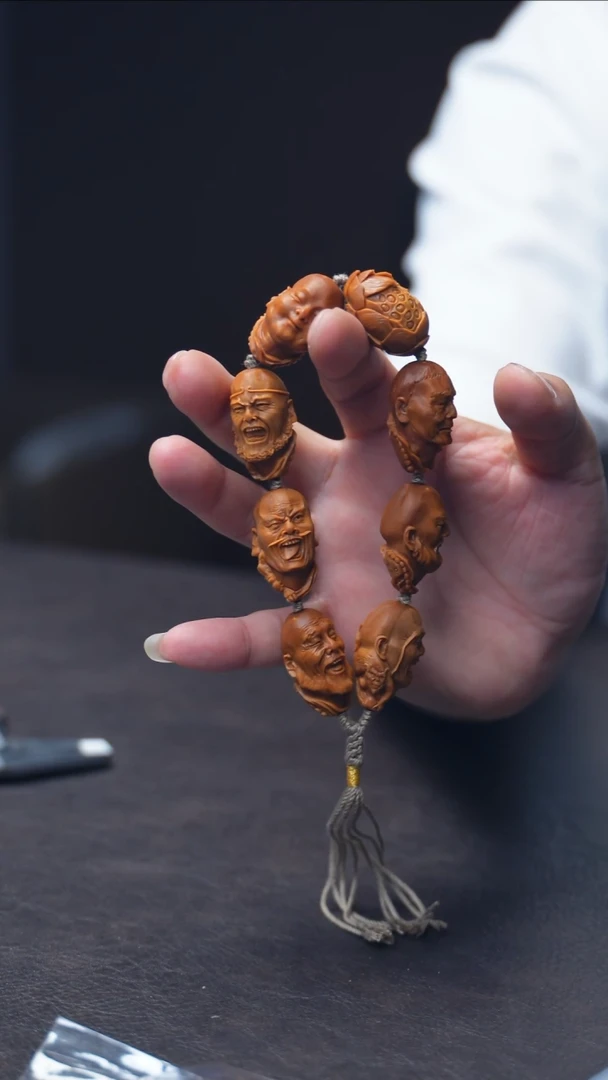 手串/手链橄榄核↑七星罗汉