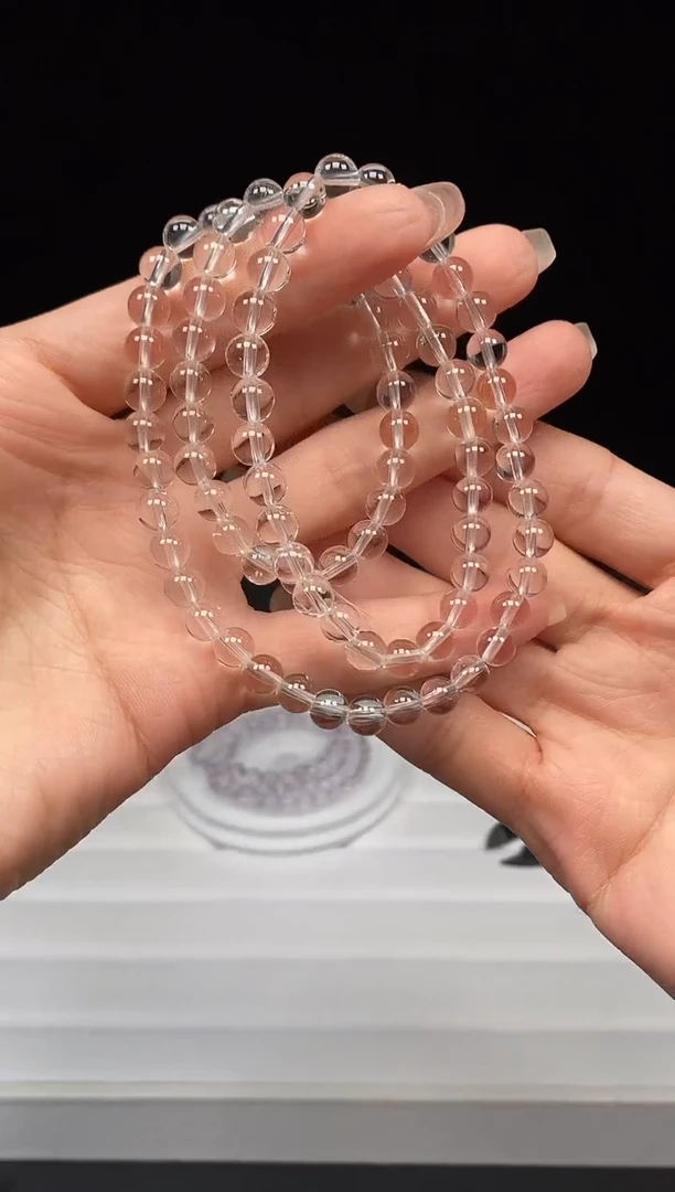 水晶手链未镶嵌多样性发其一；编号002