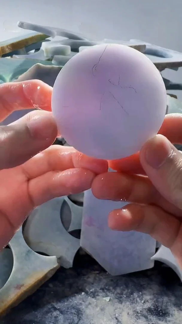 裸石翡翠缅甸翡翠A货文801
