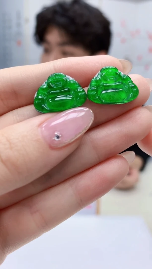 【闪购商品】定制翡翠未镶嵌5145jw-毛货挂件190