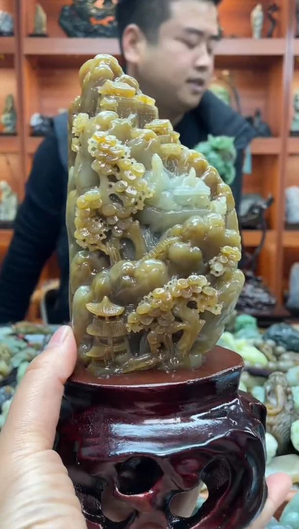 未镶嵌和田玉摆件1