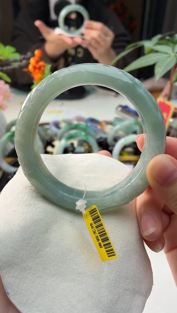 未镶嵌手镯翡翠5  翡翠手镯 58