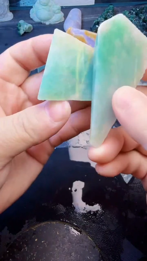 翡翠挂件未镶嵌天然翡翠022