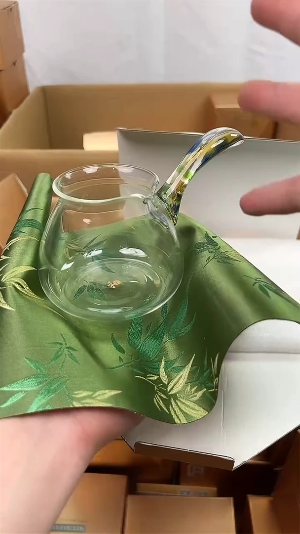 @@禾器云昭茶海迷翠+竹叶子双面茶席