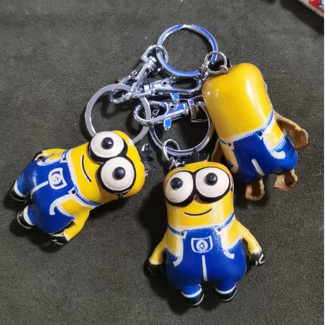 灵动小吊饰 动物挂件 闲层植鞣牛皮 个性斜跨卡通包