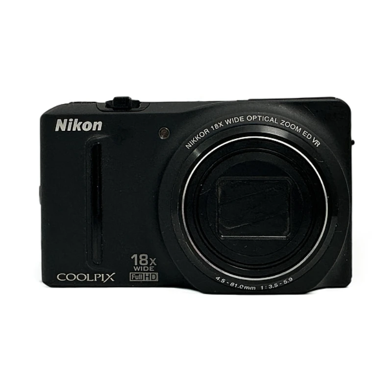 9新 Nikon/尼康 S9100黑色摄月高清小长焦配件搭配齐全