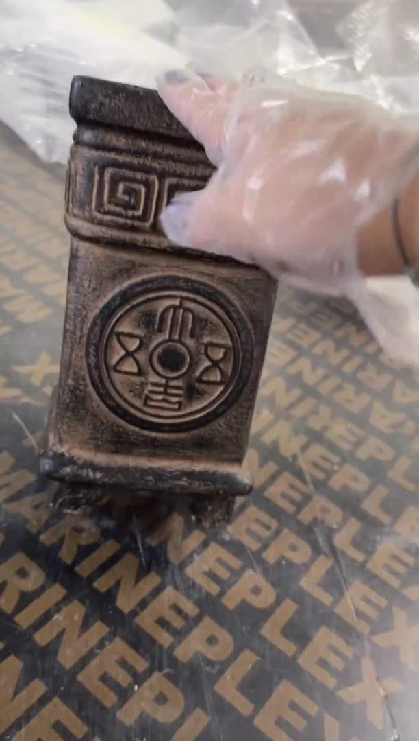 陶土【火山泥】高脚大吉