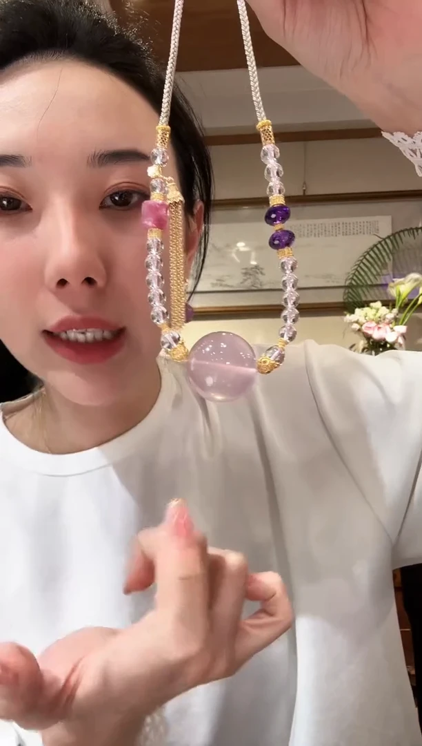 【闪购商品】水晶颈饰未镶嵌国风27.4