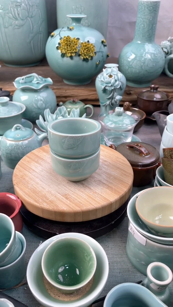 【闪购商品】2个 正品 慧仙青瓷 主人杯